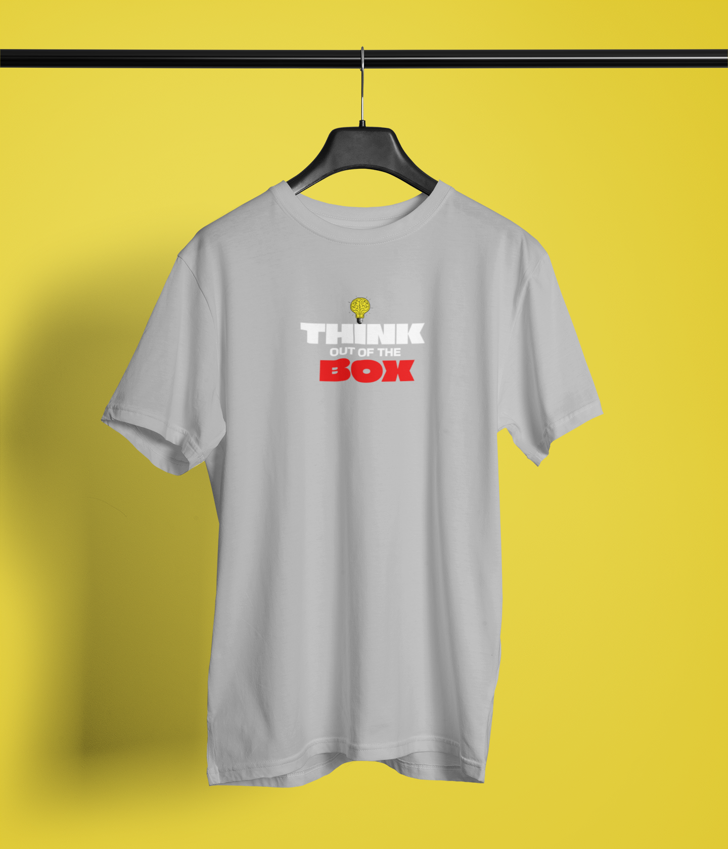 Think Box Half Sleeve Round Neck T-Shirt for Everyday Wear