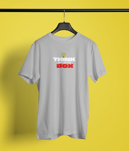 Think Box Half Sleeve Round Neck T-Shirt for Everyday Wear