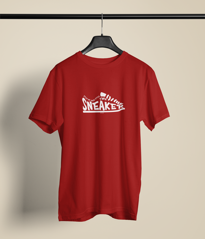 The Sneaker Half Sleeve Round Neck T-Shirt for Men