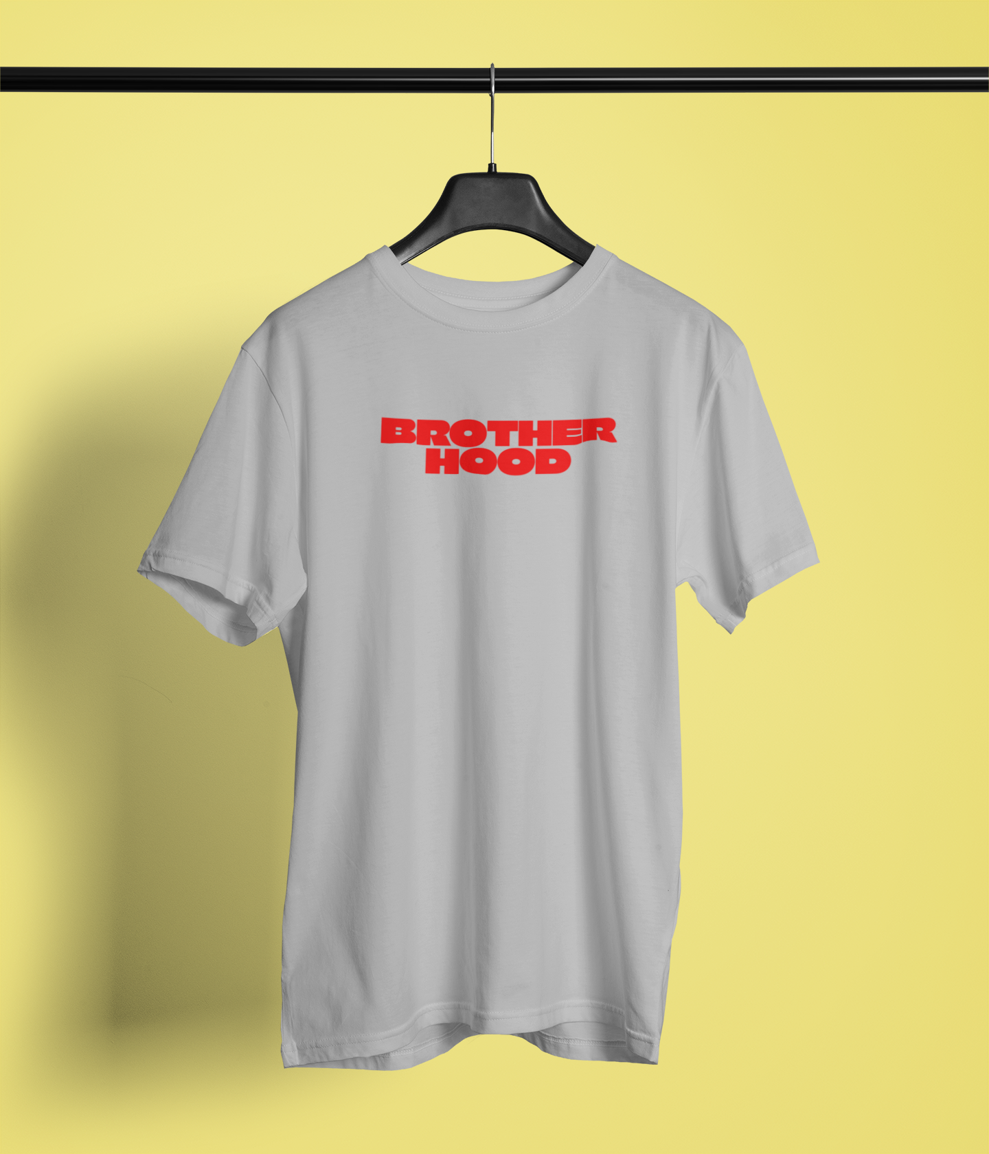 Brother Hood Half Sleeve Grey Round Neck T-Shirt