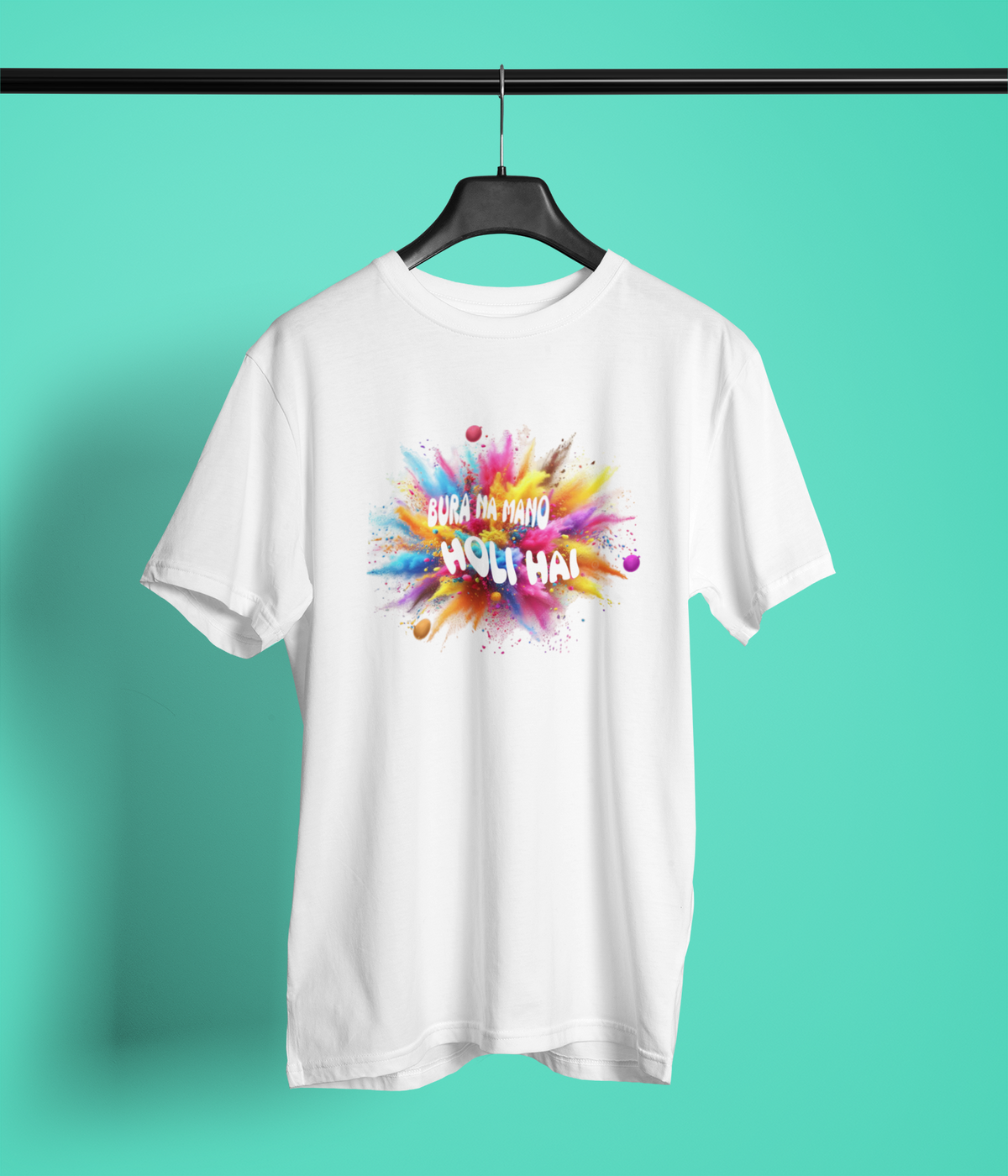 Bura Na Mano Holi Hai Unisex Round Neck T-Shirt by Hello Swanky