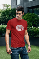 Perfection Half Sleeve Maroon Round Neck T-Shirt for Men Hello Swanky