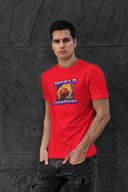 World Champions Half Sleeve Red Round Neck T-Shirt for Men by Hello Swanky