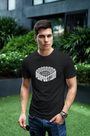 Perfection Half Sleeve Black Round Neck T-Shirt for Men Hello Swanky