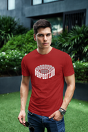 Perfection Half Sleeve Maroon Round Neck T-Shirt for Men Hello Swanky