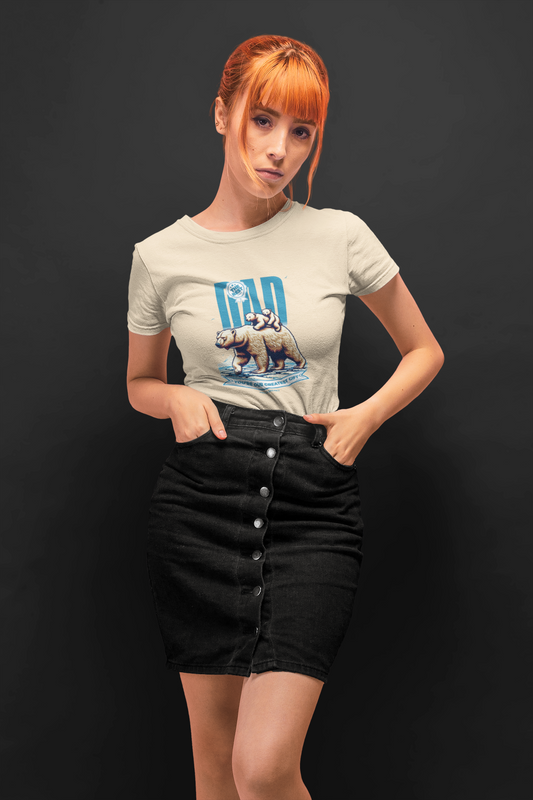 The best dad half sleeve beige round neck t-shirt for women by hello swanky