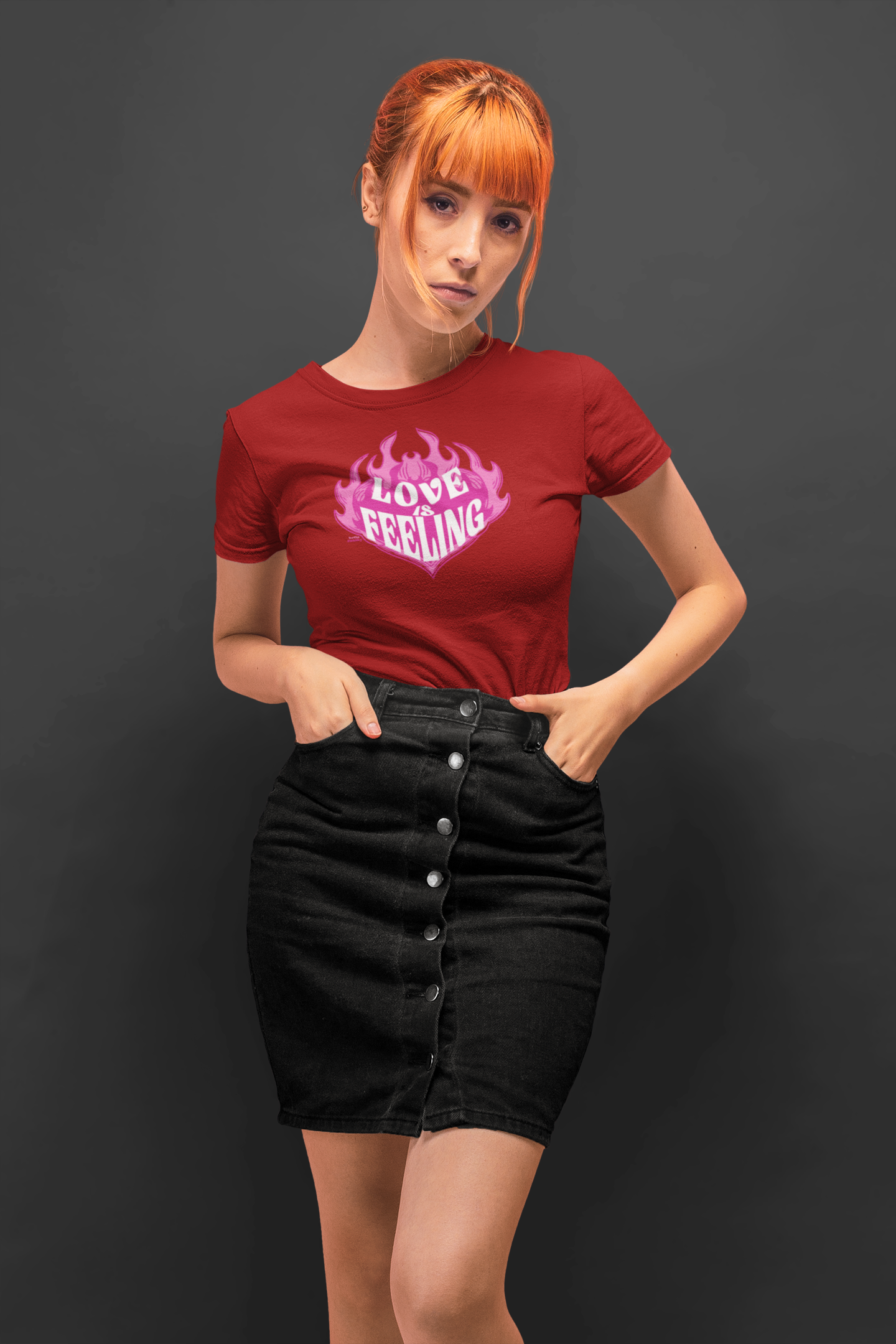 Love in bones orange womenƒ? ?s t-shirt | hello swanky