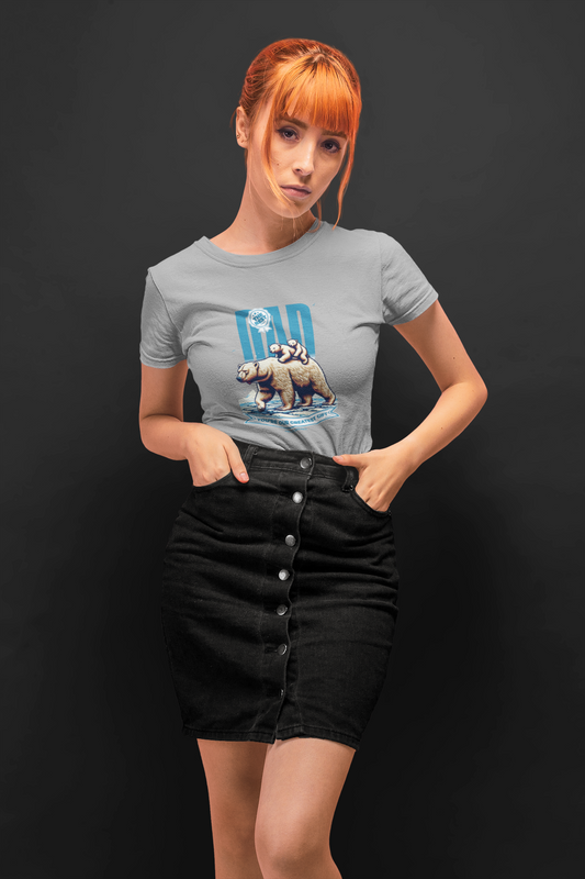 The best dad half sleeve grey round neck t-shirt for women by hello swanky
